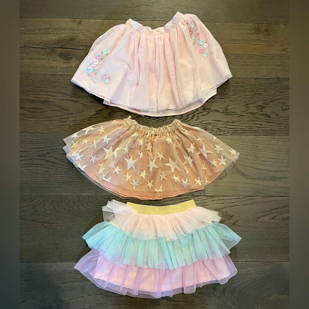 Carters toddler girls skirts 3T NWT bundle deal ret $145